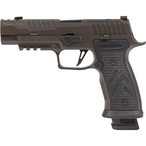 SIG Sauer P320-AXG Legion Gray 9mm 3.9" 21-Round Pistol w/ 3 Magazines