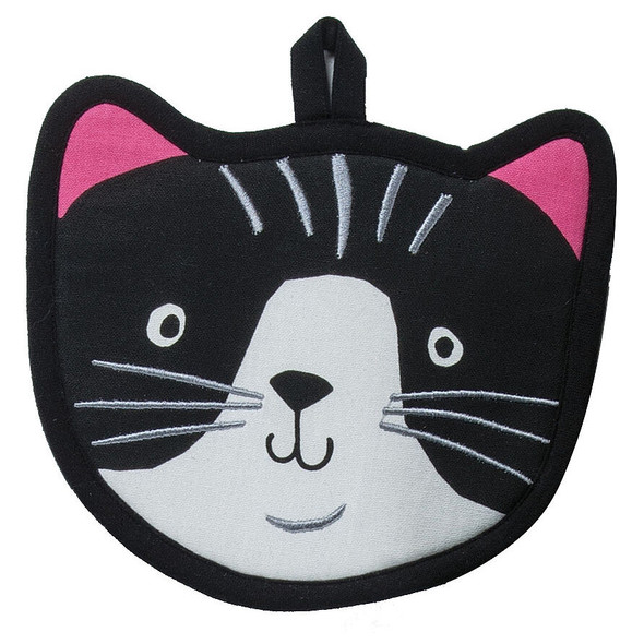 Kay Dee Designs Crazy Cat Shaped Potholder