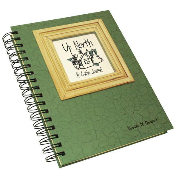 Journals Unlimited Up North - A Cabin Journal - Dark Green