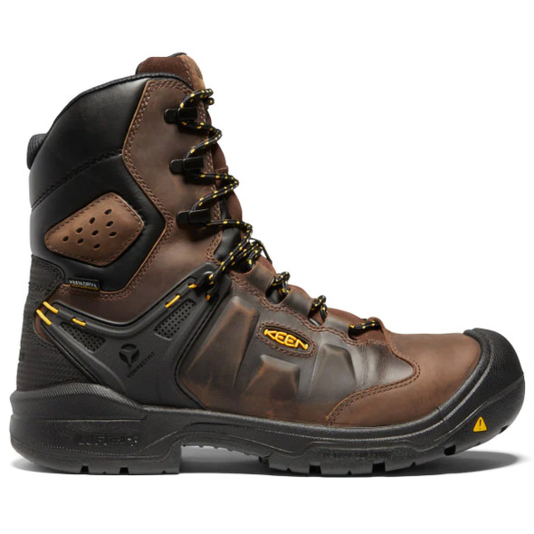 Keen Men's Dover 8" Waterproof Carbon-fiber Toe 600g Insulated Boot