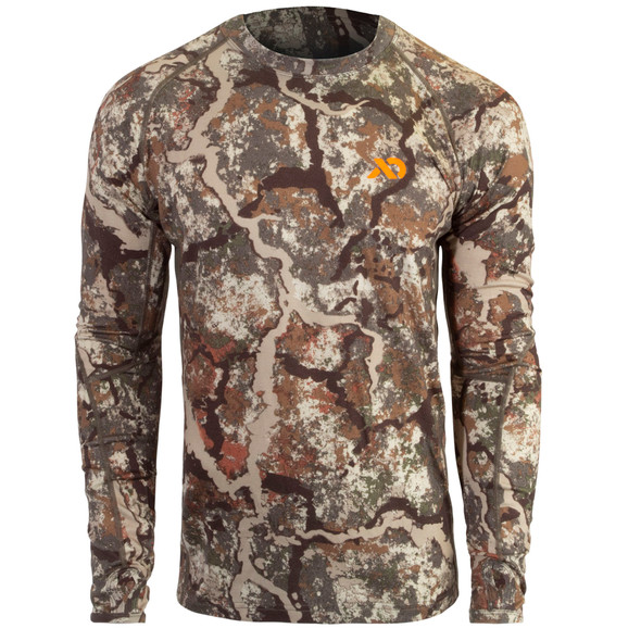 First Lite Men's Wick Crew Long-Sleeve Shirt