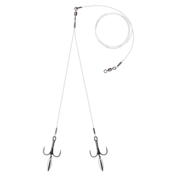 VMC Bladed Fluorocarbon Y Harness Predator Rig VMC Bladed Fluorocarbon Y Harness Predator Rig