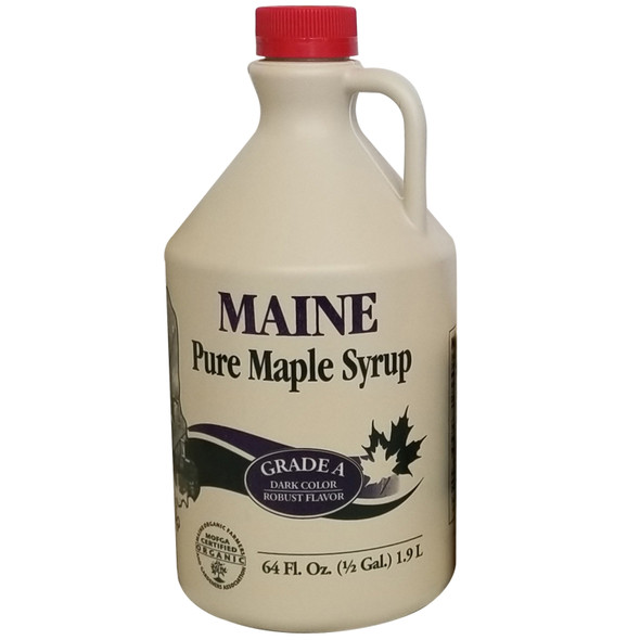 Maine Maple Products Dark Pure Maine Maple Syrup - 1/2 Gallon
