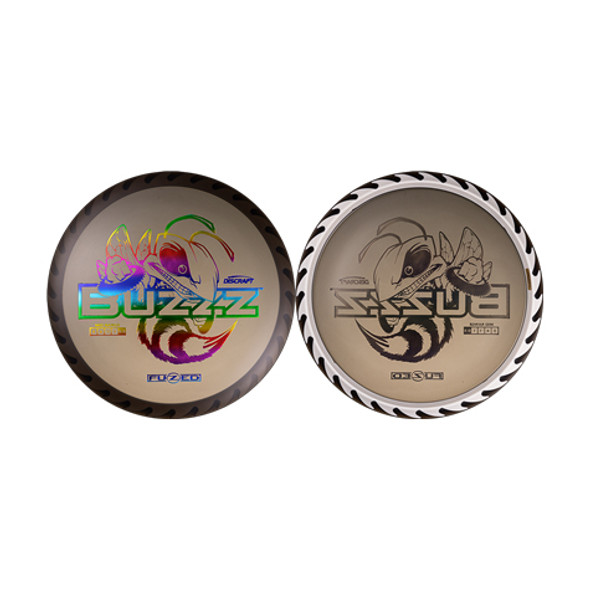 Discraft Fuzed Z Buzzz w/ BuzzzSaw Pattern Mid-Range Golf Disc Discraft Fuzed Z Buzzz w/ BuzzzSaw Pattern Mid-Range Golf Disc