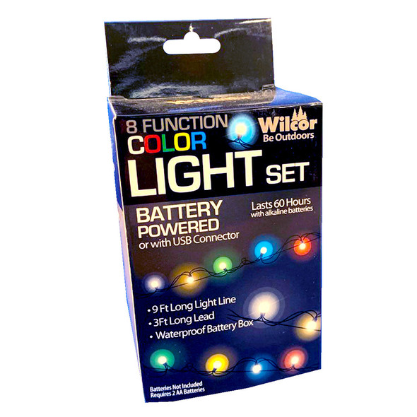 Wilcor LED 8 Function Color Light Set