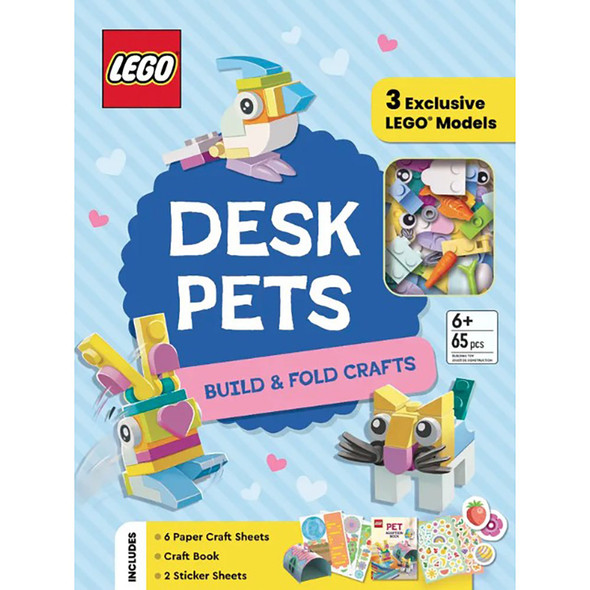 LEGO Desk Pets: Build & Fold Crafts