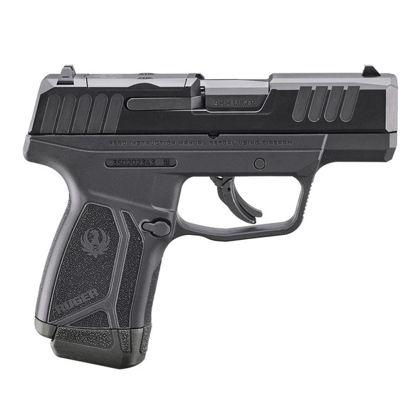 Ruger Max-9 Optic Ready Manual Safety 9mm 3.2" 12-Round Pistol