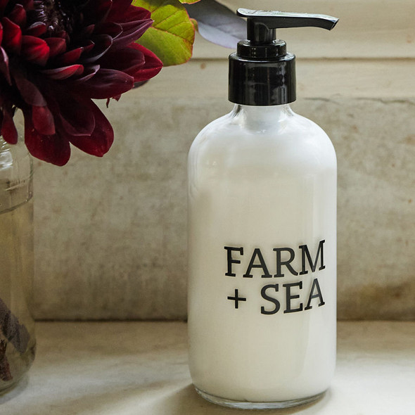 8 oz. Glass Pump Bottle - 3013