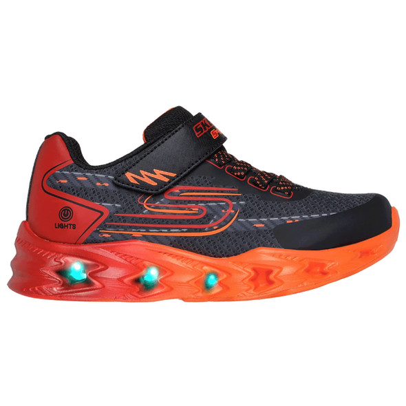 Skechers Boys' S-Lights: Vortex 2.0 - Quantroid Light Up Sneaker