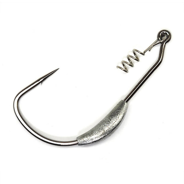 Gamakatsu Superline Spring Lock Weighted Hook - 4 Pk. Gamakatsu Superline Spring Lock Weighted Hook - 4 Pk.