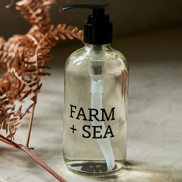 8 oz. Glass Pump Bottle - 7002