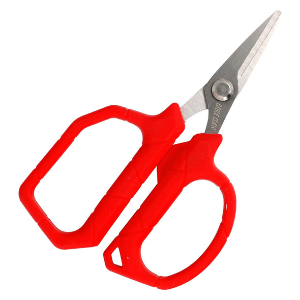 Eagle Claw Soft Grip 4.5" Braided Line Scissors Eagle Claw Soft Grip 4.5" Braided Line Scissors