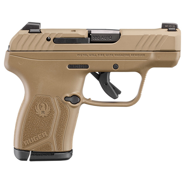 Ruger LCP Max FDE Davidson's 380 Auto 2.8" 10-Round Pistol Ruger LCP Max FDE Davidson's 380 Auto 2.8" 10-Round Pistol