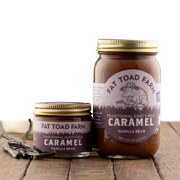 Fat Toad Farm Vanilla Bean Caramel Sauce Fat Toad Farm Vanilla Bean Caramel Sauce