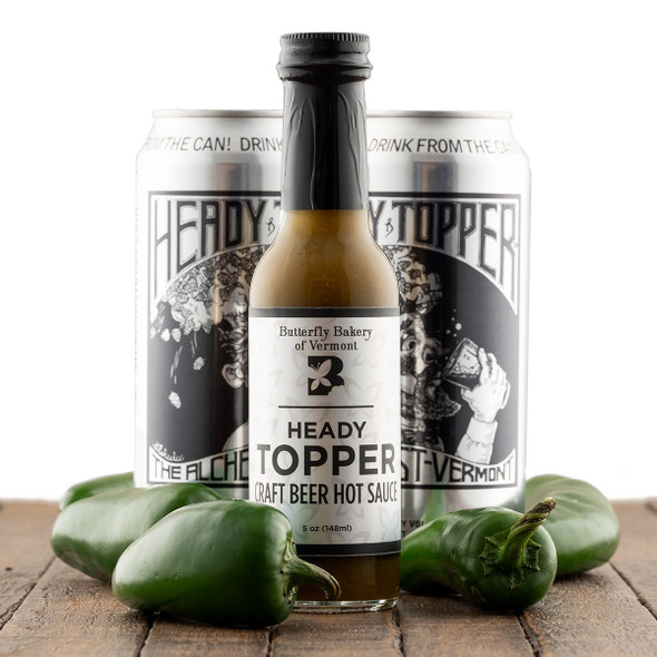 Butterfly Bakery of Vermont Heady Topper Craft Beer Hot Sauce Butterfly Bakery of Vermont Heady Topper Craft Beer Hot Sauce