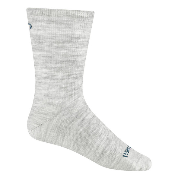 Wide Open Women's Solid Basic Lightweight Crew Socks
