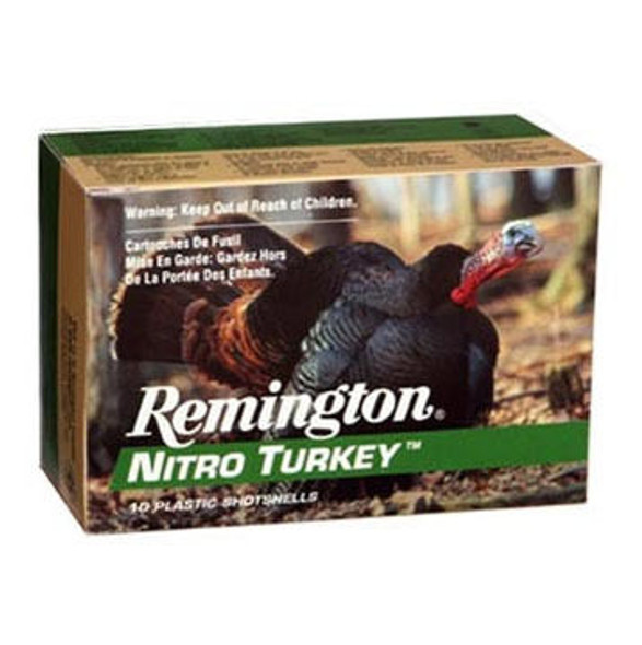 Remington Nitro Turkey 12 GA 3-1/2" 2 oz. #5 Buffered Shotshell Ammo (10)