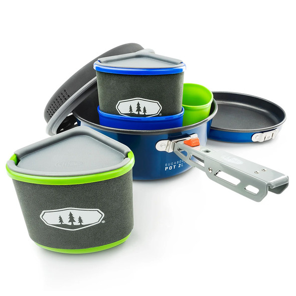 GSI Outdoors Bugaboo Ceramic Backpacker 2-Person Cook Set