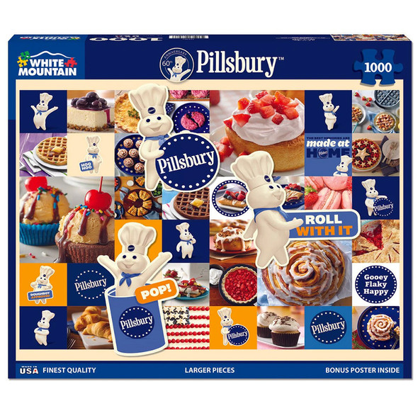 White Mountain Jigsaw Puzzle - Pillsbury
