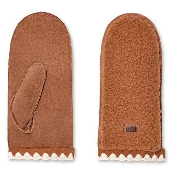 UGG Women's UGGfluff Scalloped Mitten
