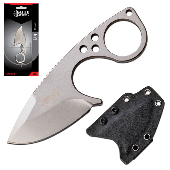Master Cutlery Elite Tactical Teardrop ET-FIX011 Fixed Blade Knife