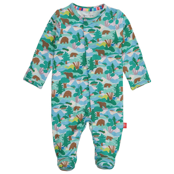 Magnetic Me Infant Camo Cubs Magnetic Footie Pajama