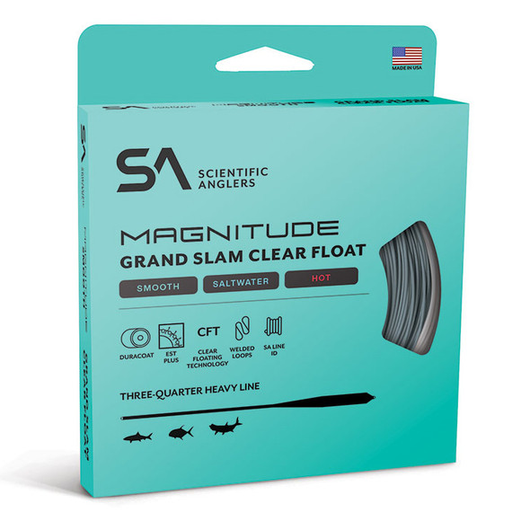 Scientific Anglers Magnitude Smooth Grand Slam Clear Tip WF Floating Fly Line