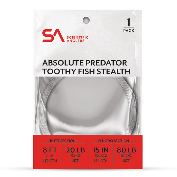 Scientific Anglers Absolute Predator Toothy Fish Stealth Bite Leader