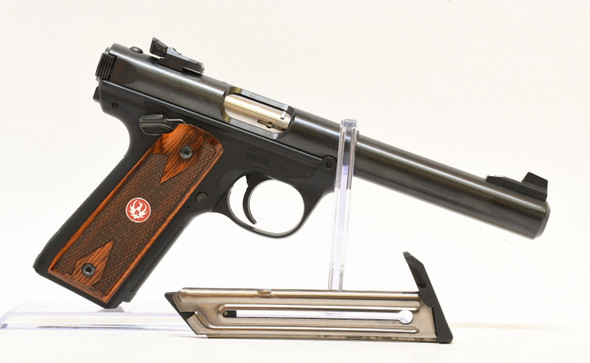 RUGER MARK IV 22/45 BLUED PRE OWNED (1136246)