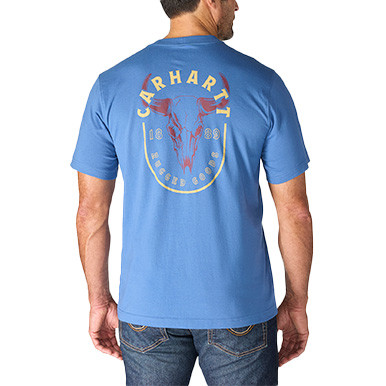 Carhartt Men's Irvine Relaxed Skull Short-Sleeve T-Shirt