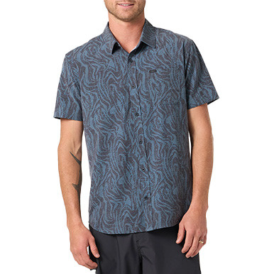 O'Neill Men's TRVLR UPF Traverse Standard Fit Short-Sleeve Shirt