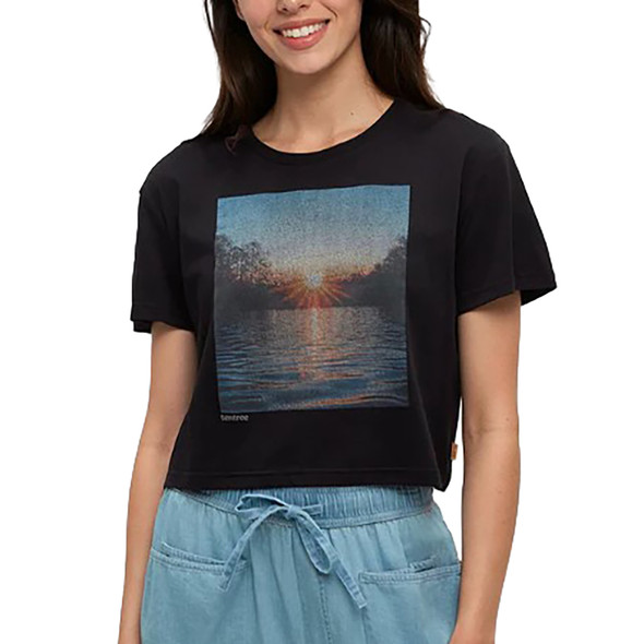 tentree Women's Lake View Crop T-Shirt