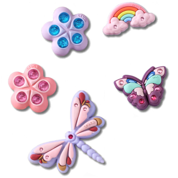 Crocs Magical Garden Bug 5-Pk Jibbitz Charm