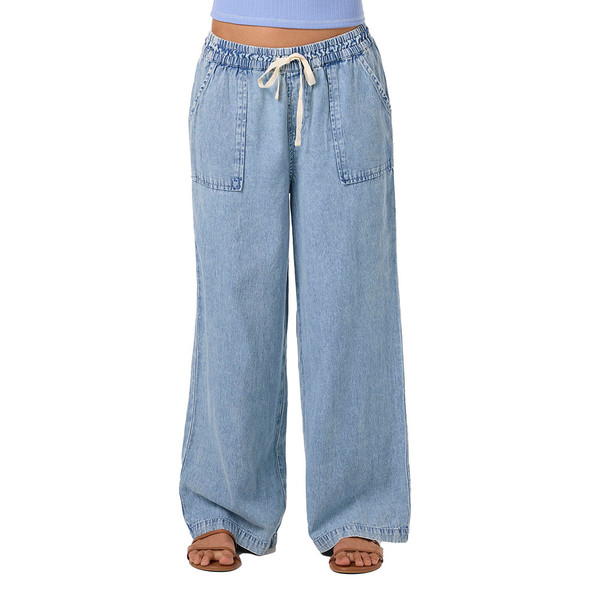 O'Neill Sevie Denim Drawstring Waist Pants