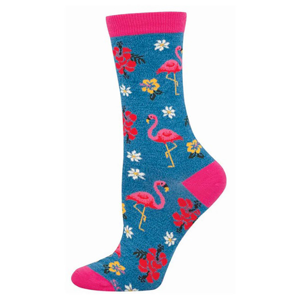 Socksmith Women's Flock Yeah Bamboo Crew Sock