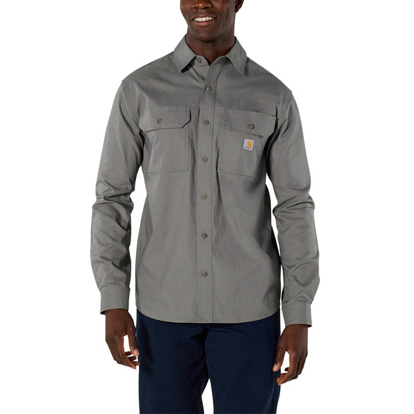 Carhartt Men's Big & Tall Glenwood Relaxed Long-Sleeve Shirt