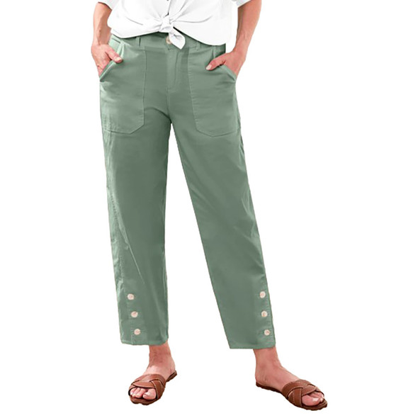 Women's Tribal Stretch Slub Barrel Ankle Pant