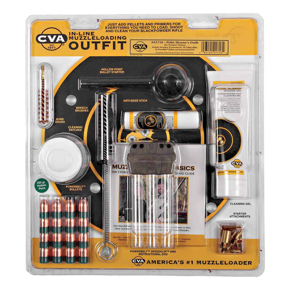 CVA Pellet Shooter's 50 Cal. Muzzleloader Accessory Set