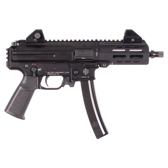 Military Armament Corporation MAC IX 9mm 6.5" 30-Round Pistol w/ 2 Magazines
