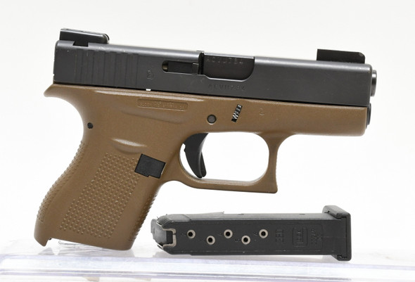 GLOCK 42 TWO TONE FDE PRE OWNED (1136907)