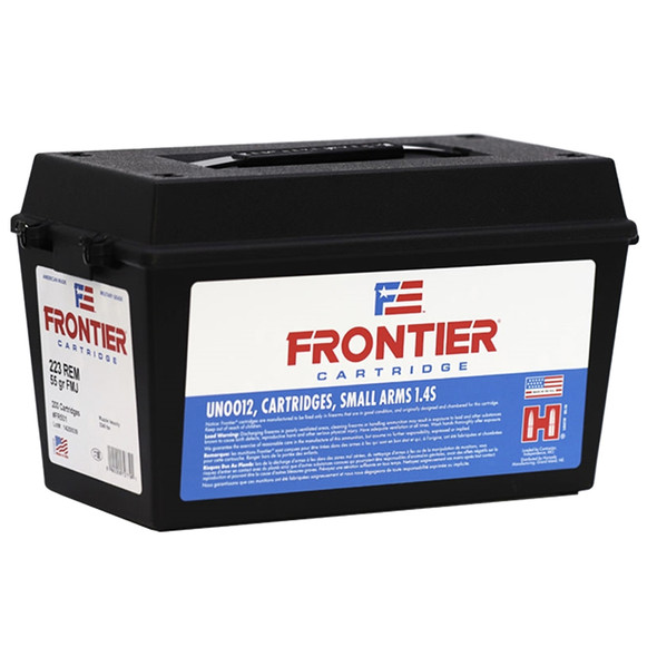 Hornady Frontier 223 Remington 55 Grain FMJ Ammo (200)