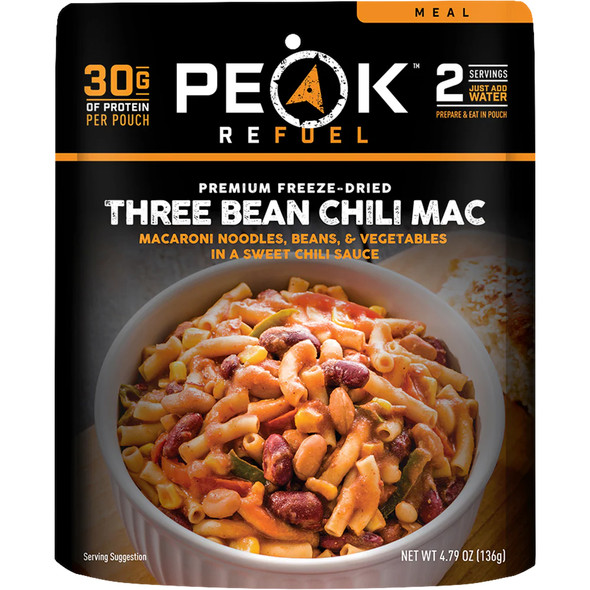 Peak Refuel Vegan Three Bean Chili Mac - 2 Servings