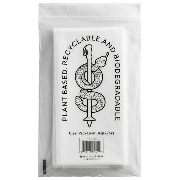 Gossamer Gear Clear Waterproof Pack Liner - 2 Pk.