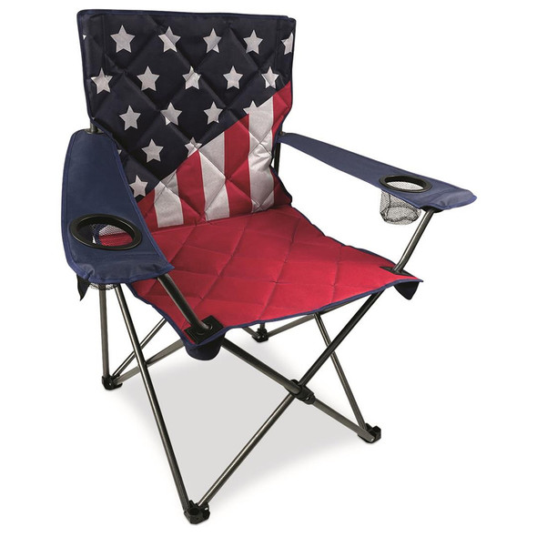 Black Sierra Equipment Stars & Stripes Old Glory Folding Chair