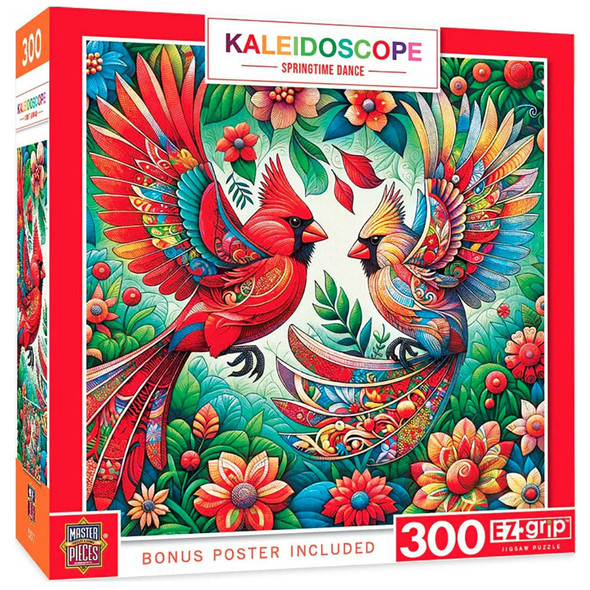Leanin' Tree Jigsaw Puzzle - Kaleidoscope / Springtime Dance