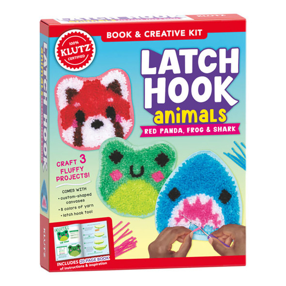 Klutz Latch Hook Animals by Editors of Klutz