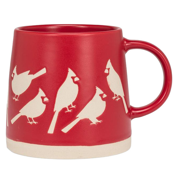 Abbott Wide Base Mug w/ Cardinals