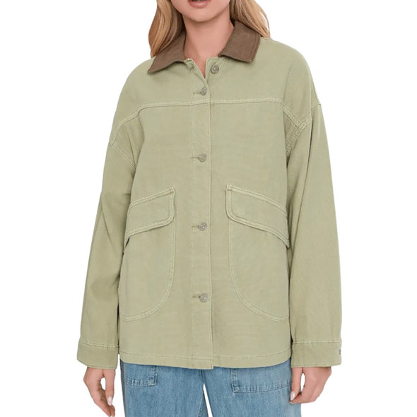 Free People We The Free Lemon Oversized Denim Jacket