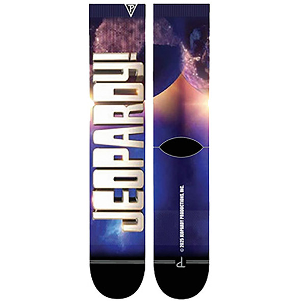Perri's Socks Men's This is Jeopardy Sublimated Socks