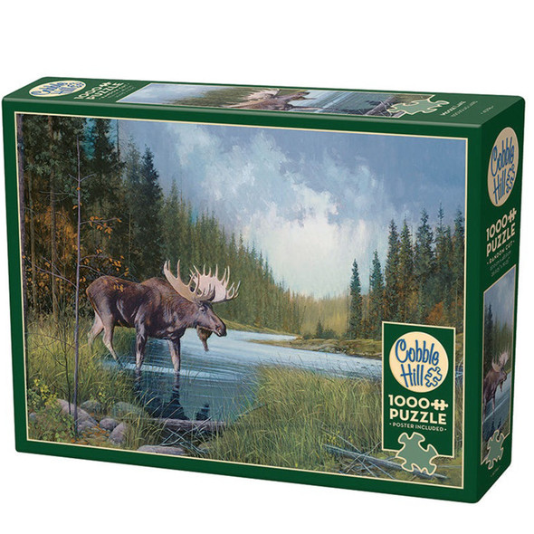 Cobble Hill Jigsaw Puzzle - Moose Lake